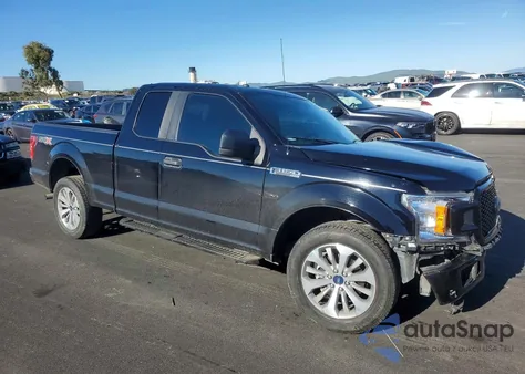 2018 Ford F150 Super Cab from USA, damaged, VIN 1FTEX1CP7JKE24264
